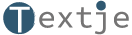 Textje Logo